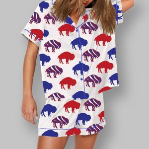 Women's Bills Football Pajama Set 2 Women's Bills Football Pajama Set