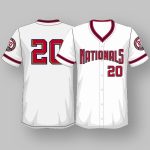 Nationals NATS20 2005 Baseball Jersey 2025 Giveaway
