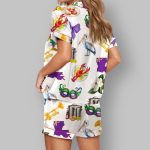 New Orleans Mardi Gras Pajama Set
