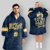 Ravens Purple Rising Unisex Blanket Hoodie Ravens Purple Rising Unisex Blanket Hoodie