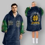 Notre Dame Irish Unisex Blanket Hoodie