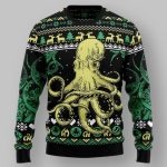 Octopus Cool Ugly Christmas Sweater