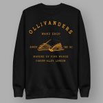Ollivanders Wand Shop Wizard Book Shop Sweatshirt
