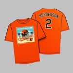 Orioles Spring Training Henderson T-Shirt 2025 Giveaway