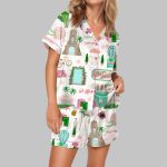 Palm Beach Vacation Art Pajama Set