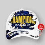 Personalized LA Rams West Division Champions 2024 Classic Cap