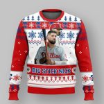 Philadelphia Phillies Nick Castellanos Big Stick Nick Ugly Christmas Sweater