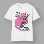 Pink Cat This Pussy Kills Fascists Shirt