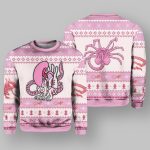 Pink Xenomorph Alien Ugly Sweater
