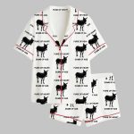 Pure Of Heart Dumb Donkey Satin Pajama Set