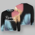 Raising Warriors Print Casual Sweatshirt