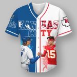 Royals Witt Jr And Chiefs Mahomes Baseball Jersey