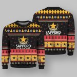 Sapporo Beer Ugly Christmas Sweater