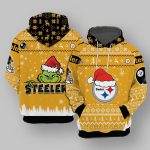 Steeler Grnch 2024 Christmas Hoodie