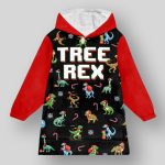 Tree Rex Unisex Blanket Hoodie