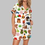 Tropical Jamaica Culture Pajama Set