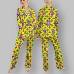 Trump 2025 Mardi Gras Pajama Set