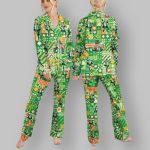Trump Dance Shamrock Pajama Set