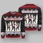 Trump Dancing Merry Christmas Ya Filthy Democrats Ugly Sweater