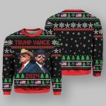 Trump Vance 2024 Election Ugly Christmas Sweater