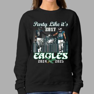 Foles Saquon Barkley Eagles Party Like It's 2017 Shirt