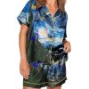 Vintage Coca Cola Ice Cold Art Print Pajama Set
