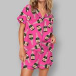 Veuve Clicquot Champagne Bottle Pajama Set