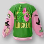 Wicked Movie Don't Hide Your Magic Wicked Baseball Jacket