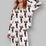 Women's Jumping Elon Musk Pajama Set