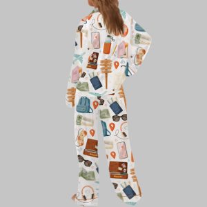 Vacation Satin Pajama Set