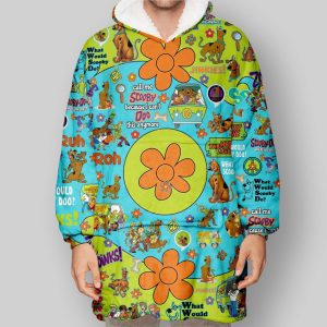 Scooby Doo Call Me Scooby Because I Can't Doo This Anymore Blanket Hoodie