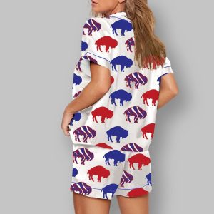 Women's Bills Football Pajama Set 1 Women's Bills Football Pajama Set