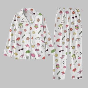 Fun And Cozy Frog Pajamas Set