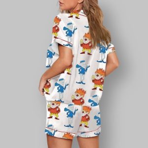 Women's Heat Miser Snow Miser Christmas Pajama Set