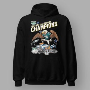 Eagles 2024 NFC East Division Champions Cowboys Killers Shirt 1 Eagles 2024 NFC East Division Champions Cowboys Killers Shirt
