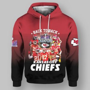 Chiefs Back To Back Super Bowl Champions 2023-2024 Hoodie 1 Chiefs Back To Back Super Bowl Champions 2023 2024 Hoodie
