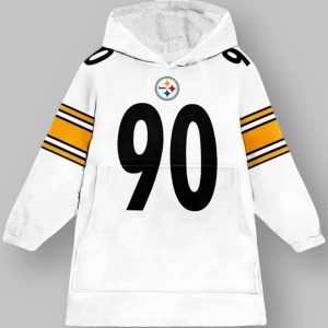 Watt Pittsburgh Football Unisex Blanket Hoodie