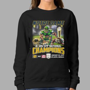 Notre Dame Vs Ohio State 2025 CFP National Champions January 20 2025 Shirt