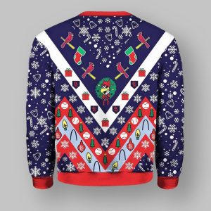 Cardinals Ugly Christmas Sweater Giveaway 2024