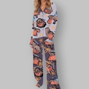Moo Deng Pajama Set
