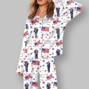 Trump Fight 2024 Pajama Set