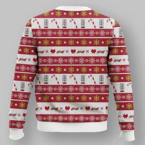 Budweiser Grnch Ugly Christmas Sweater