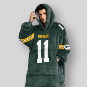 Reed Green Bay Football Unisex Blanket Hoodie 3 Reed Green Bay Football Unisex Blanket Hoodie
