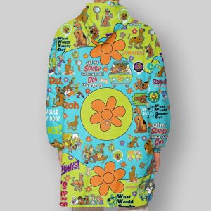 Scooby Doo Call Me Scooby Because I Can't Doo This Anymore Blanket Hoodie