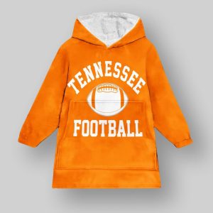 Tennessee Football Go Big Orange Blanket Hoodie