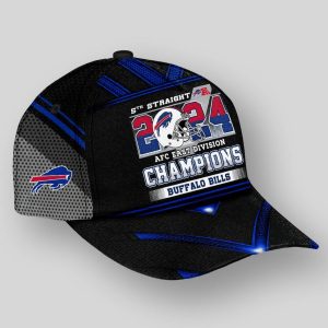 5th Straight 2024 AFC East Division Champions Bills Hat