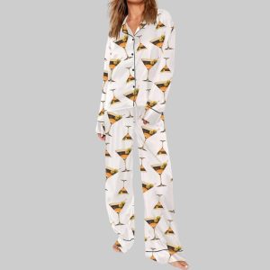 Dirty Martini Cocktail Pajama Set