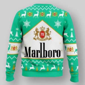 Marlboro Menthol Ugly Christmas Sweater