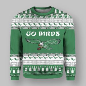 Eagles Go Birds Christmas Ugly Sweater