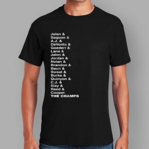 Philadelphia Football The Champs List Shirt